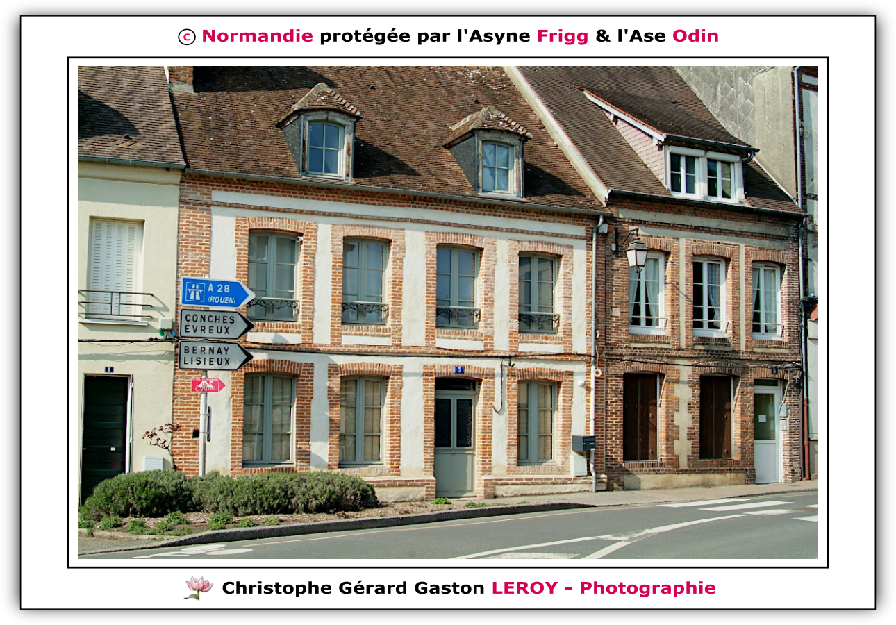 Synoptique n°9 : Maisons en briques - Balade dans L'Aigle le jour du printemps 2026 - Suite 16 Synoptique n°9 : Maisons en briques - Balade dans L'Aigle le jour du printemps 2026 - Suite 16