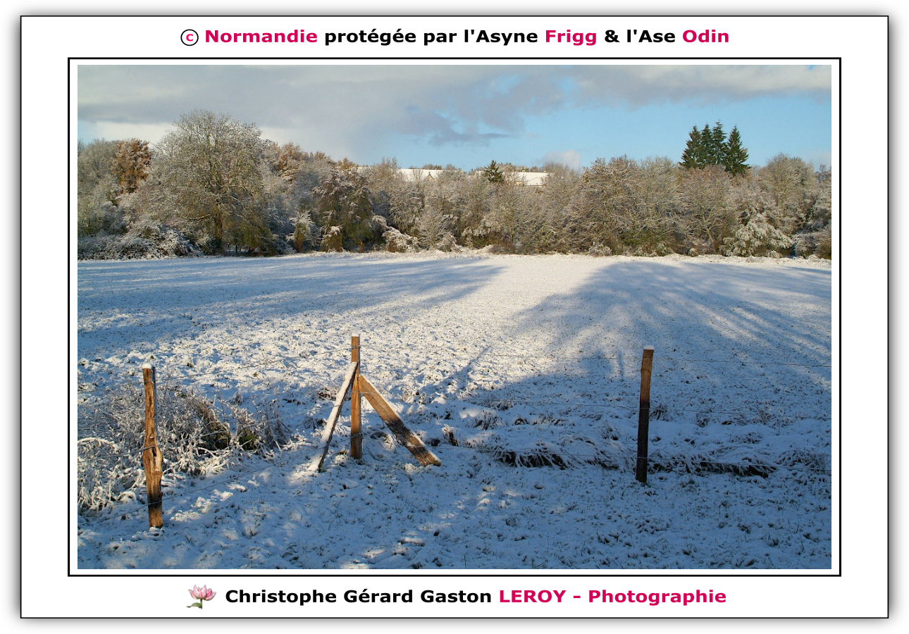 Neige sur les voies vertes de L'Aigle - Suite 7 Neige sur les voies vertes de L'Aigle - Suite 7
