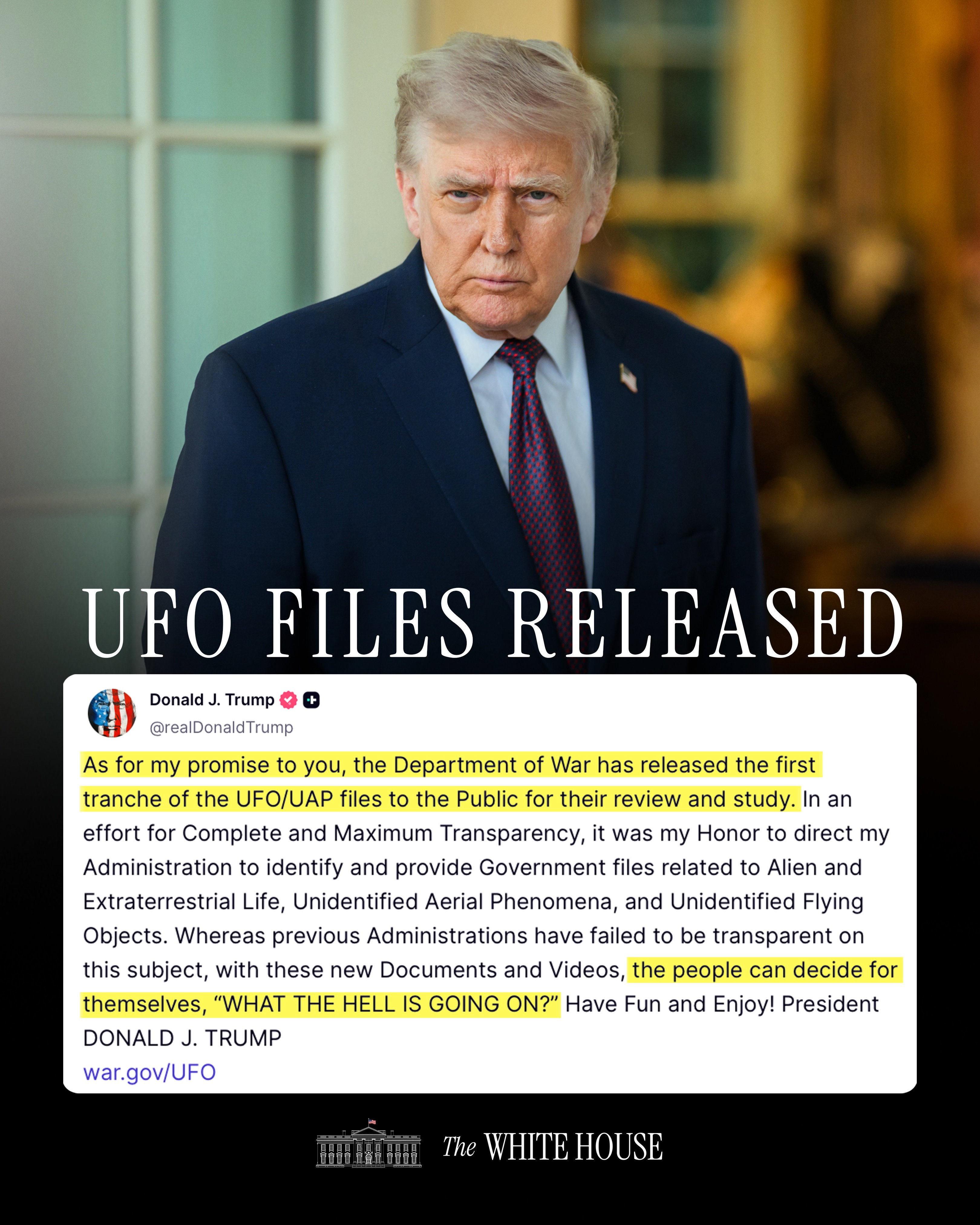 Paul Furber on Gab: 'Post from the White House.' - Gab Social