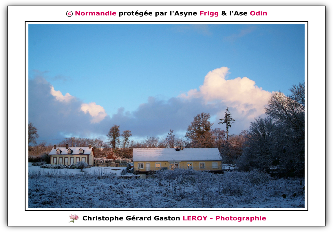 Neige sur les voies vertes de L'Aigle - Suite 3 Neige sur les voies vertes de L'Aigle - Suite 3