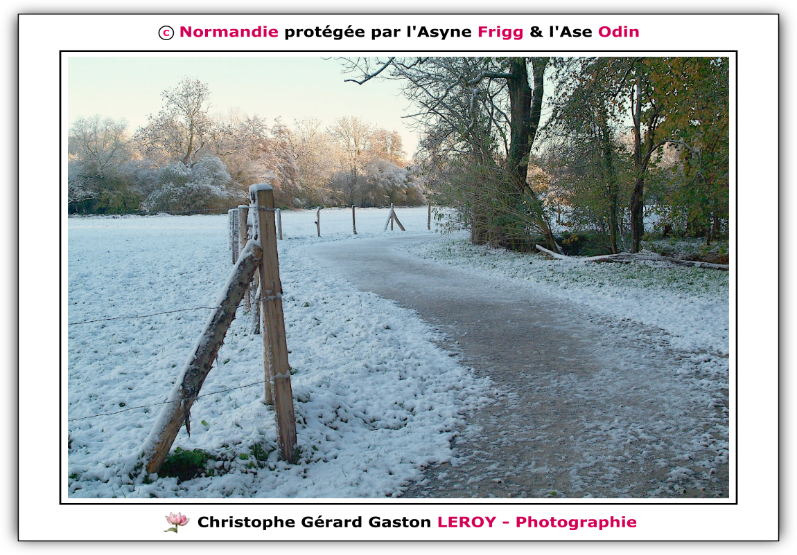 Neige sur les voies vertes de L'Aigle - Suite 6 Neige sur les voies vertes de L'Aigle - Suite 6