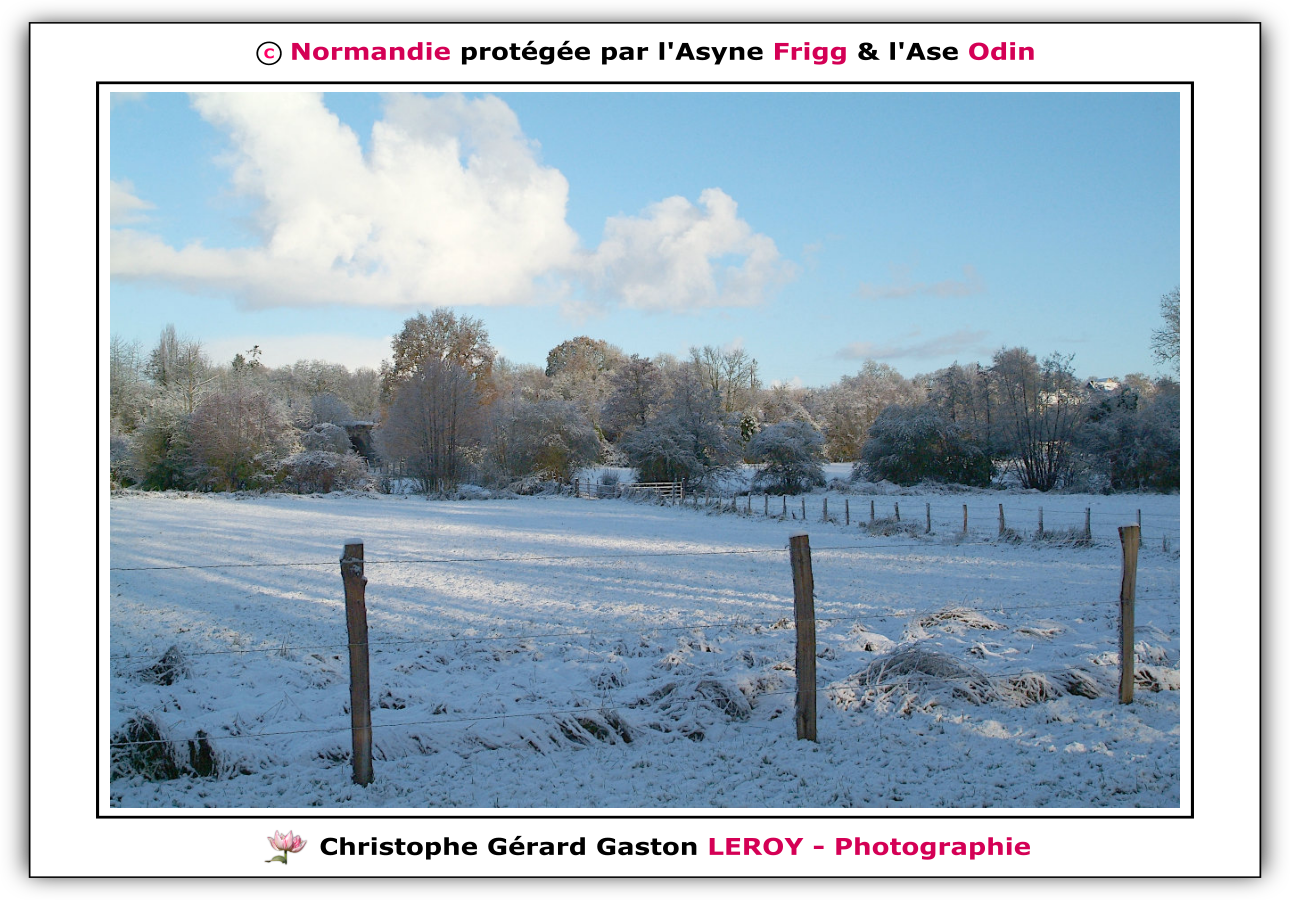 Neige sur les voies vertes de L'Aigle - Suite 7 Neige sur les voies vertes de L'Aigle - Suite 7