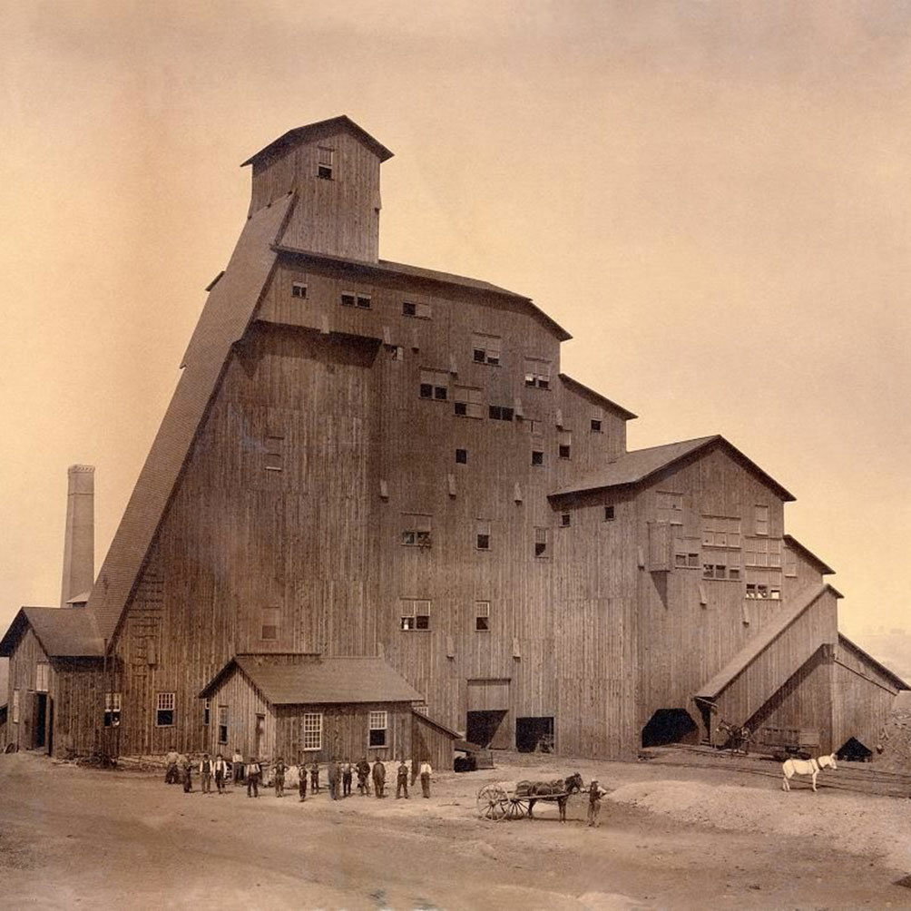 Dionichi on Gab: 'Massive wooden building Sibley Breaker, Pennsylva ...