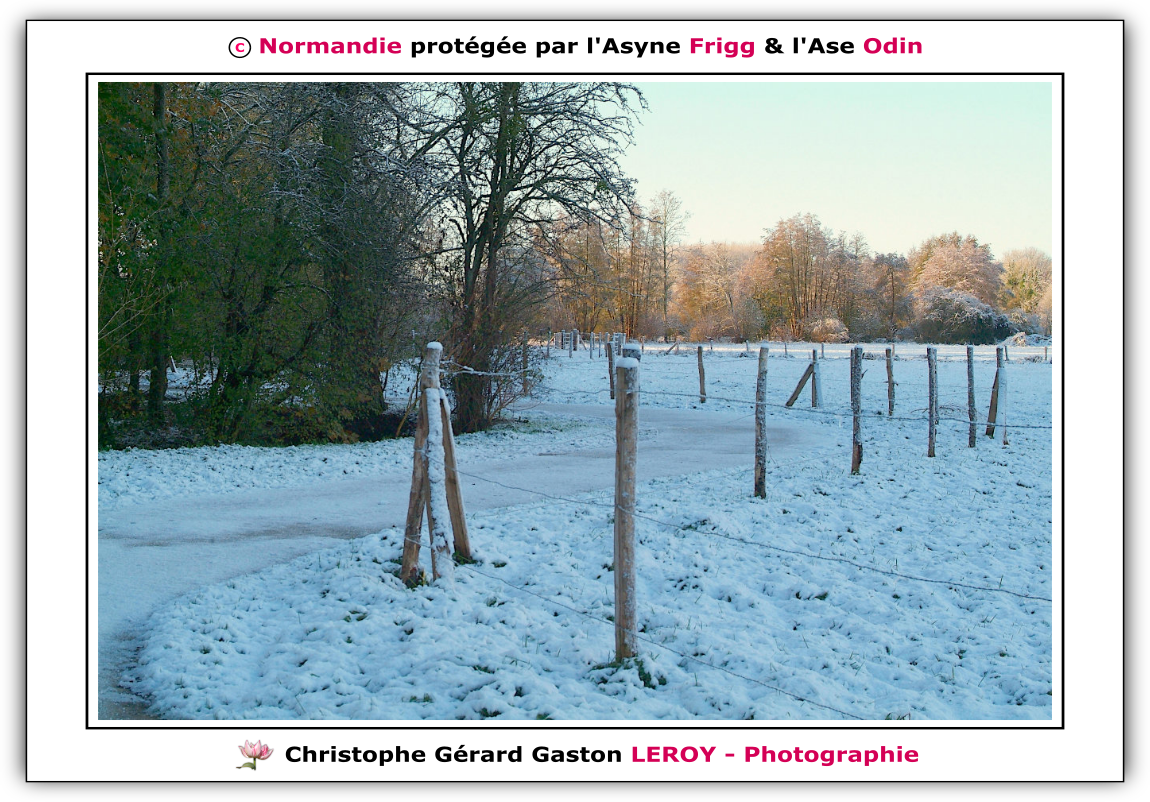 Neige sur les voies vertes de L'Aigle - Suite 6 Neige sur les voies vertes de L'Aigle - Suite 6