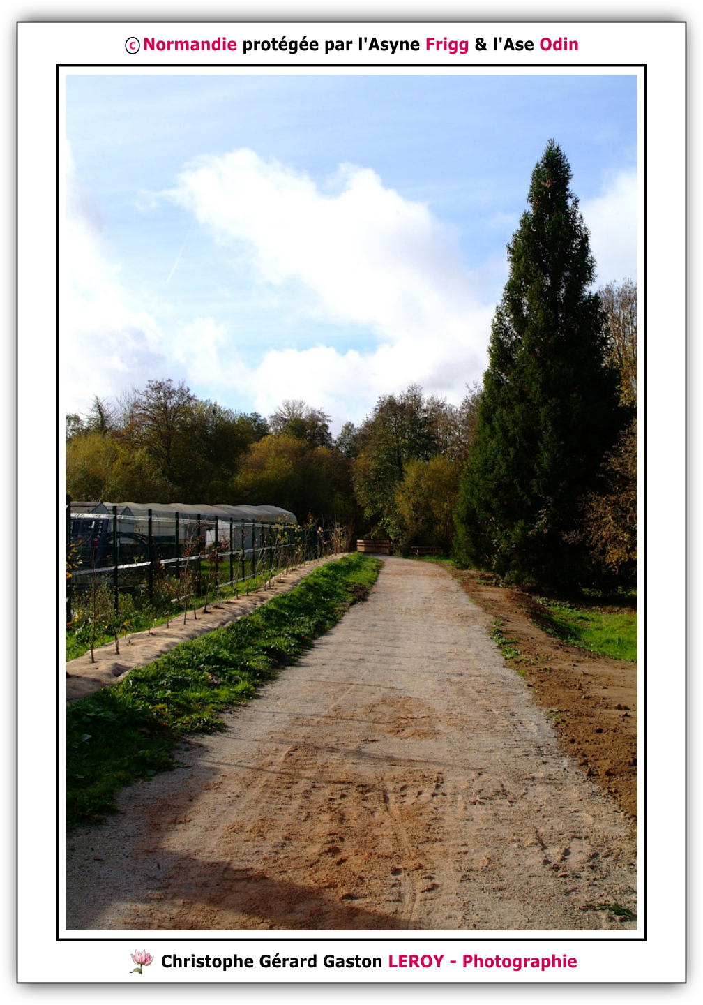 Voie verte le long de la rivière La Risle à L'Aigle 61300, Orne, Normandie, France Voie verte le long de la rivière La Risle à L'Aigle 61300, Orne, Normandie, France