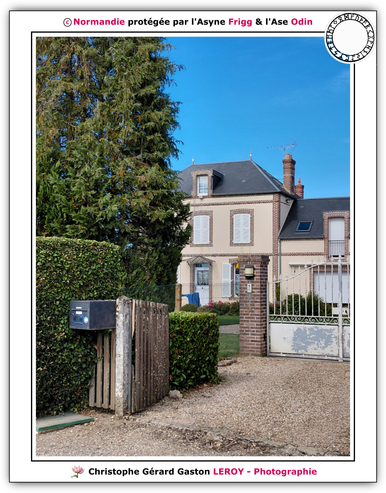 Liste des Synoptiques n°11 : Premier essai avec le Samsung A27 - Balade estivale à L'Aigle 2026 - Suite 10 : de Maison en briques Liste des Synoptiques n°11 : Premier essai avec le Samsung A27 - Balade estivale à L'Aigle 2026 - Suite 10 : Maison en briques