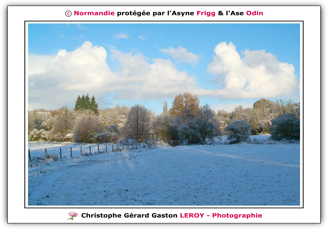 Neige sur les voies vertes de L'Aigle - Suite 6 Neige sur les voies vertes de L'Aigle - Suite 6