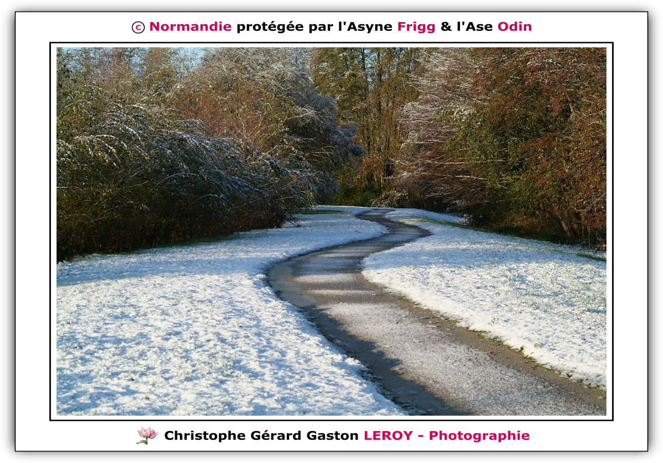 Neige sur les voies vertes de L'Aigle - Suite 8 Neige sur les voies vertes de L'Aigle - Suite 8