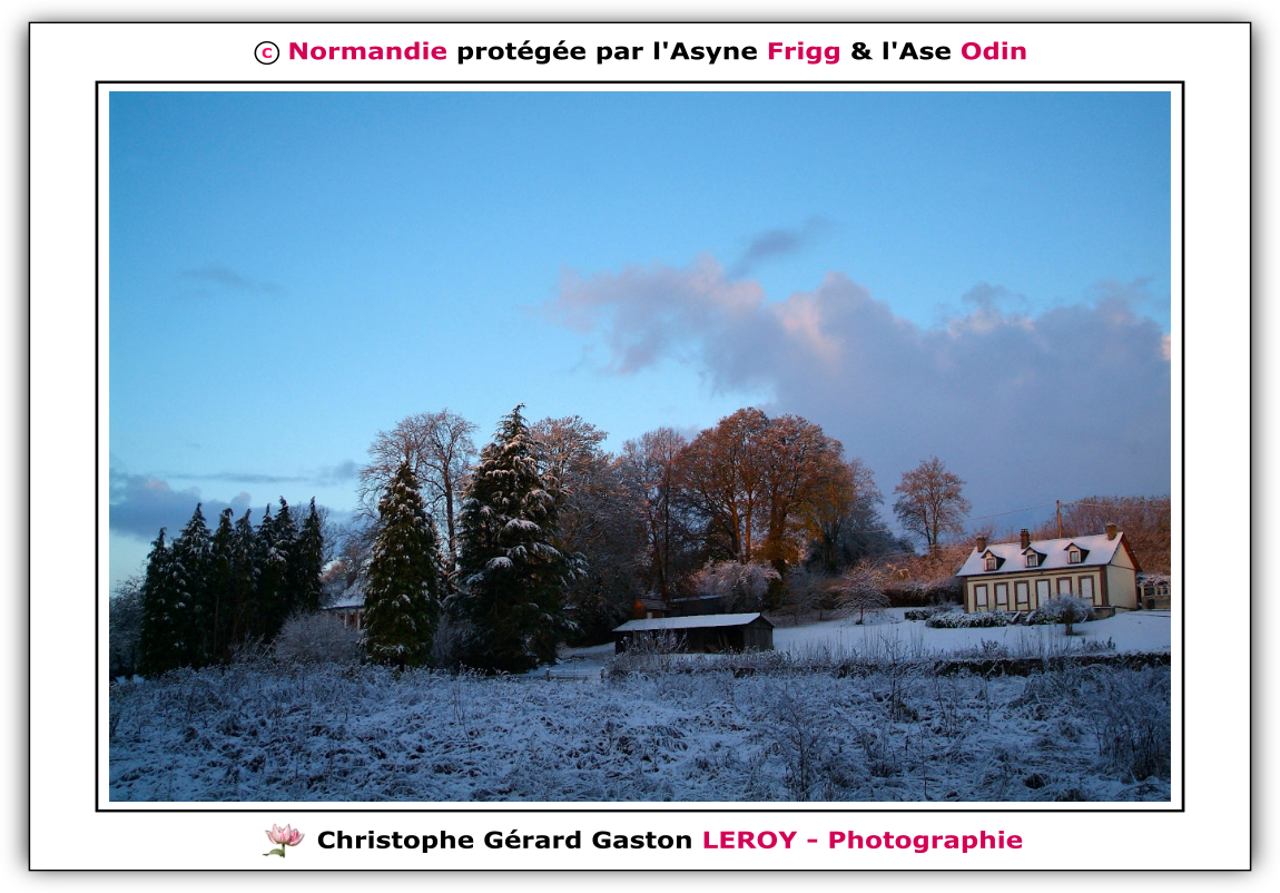 Neige sur les voies vertes de L'Aigle - Suite 3 Neige sur les voies vertes de L'Aigle - Suite 3