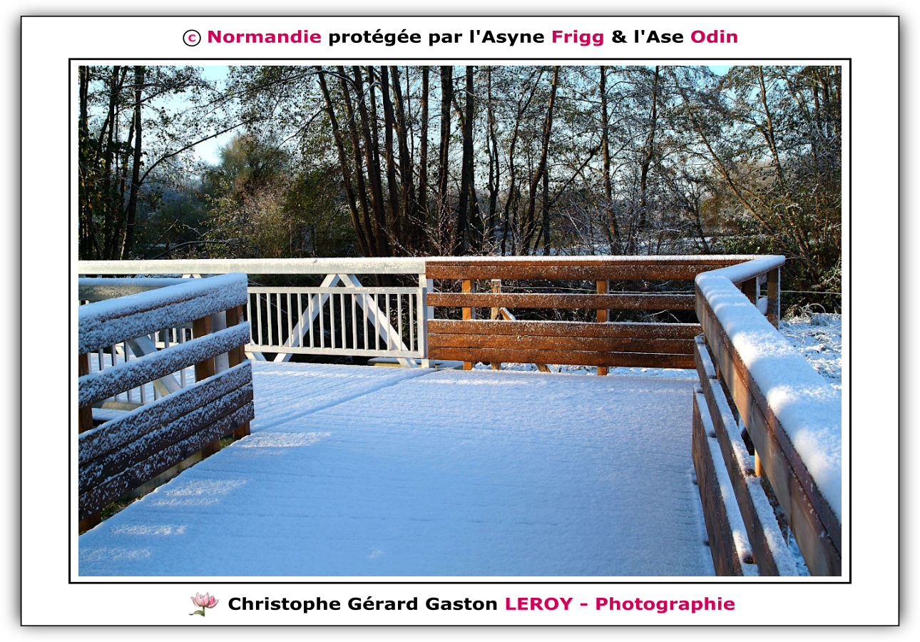 Neige sur les voies vertes de L'Aigle - Suite 7 Neige sur les voies vertes de L'Aigle - Suite 7