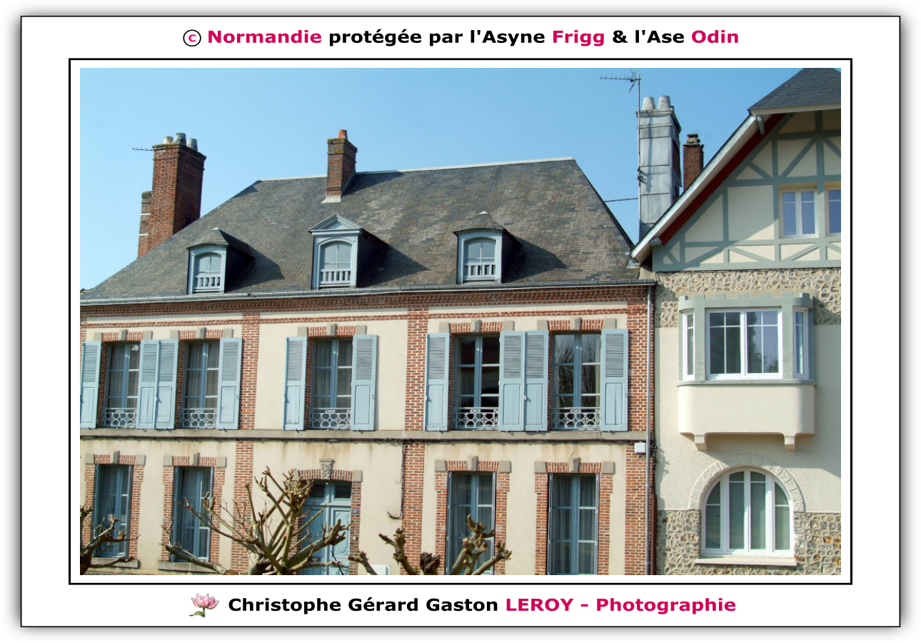 Synoptique n°9 : Maisons en briques - Balade dans L'Aigle le jour du printemps 2026 - Suite 18 Synoptique n°9 : Maisons en briques - Balade dans L'Aigle le jour du printemps 2026 - Suite 18